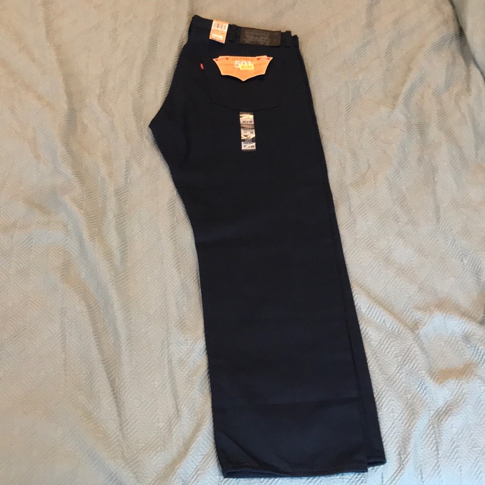 Levi’s 501 Raw Denim Jeans. Size 42x32